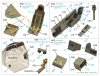 Quinta Studio QD48275 Fw 189A 3D-Printed & coloured Interior on decal paper (GWH) 1/48